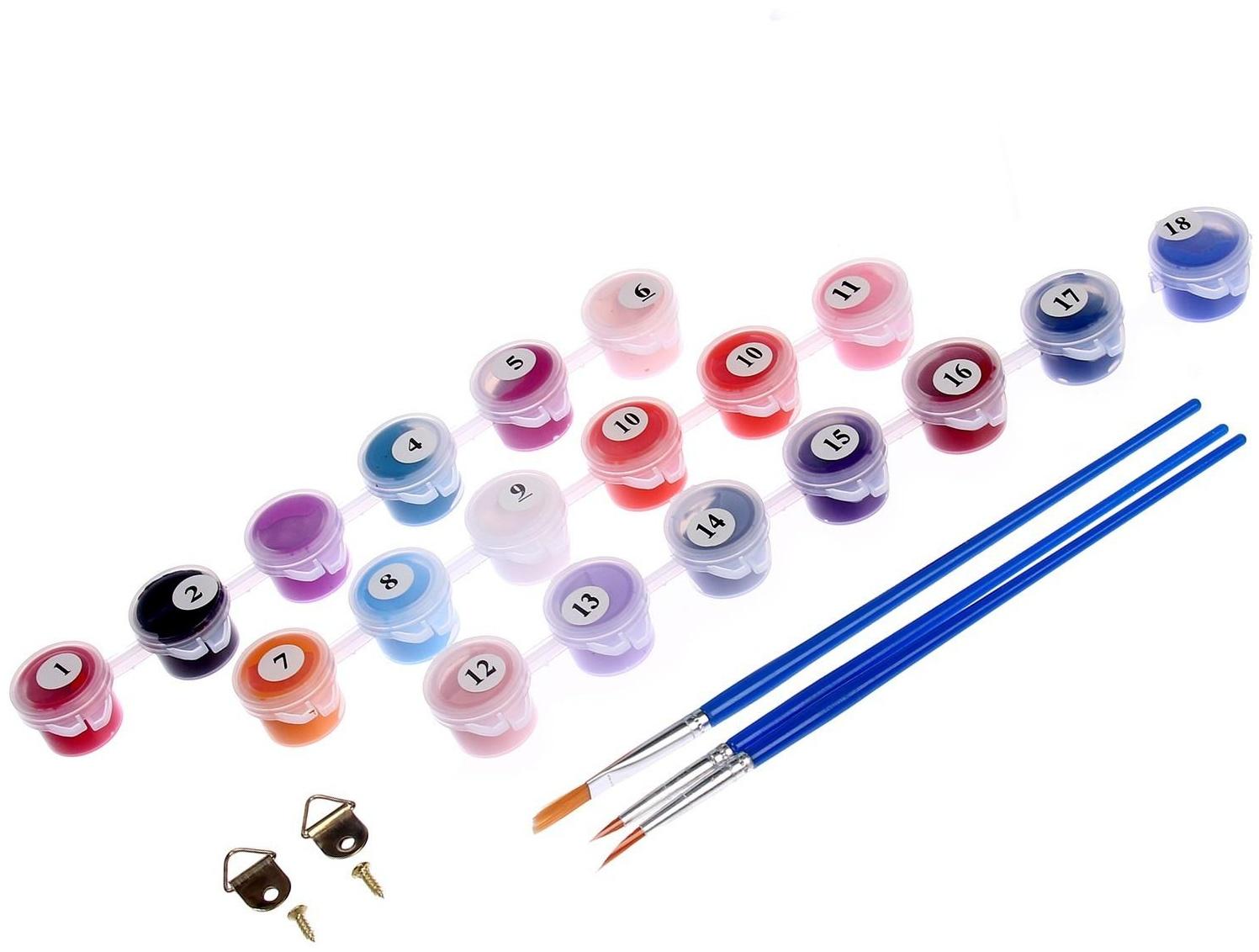 Картина по номерам на холсте с подрамником «Лиса», 30х40 см