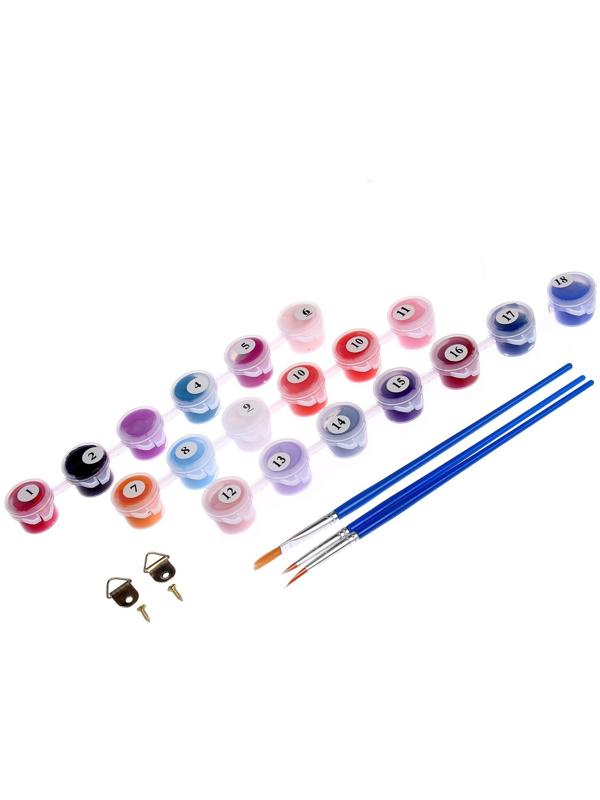 Картина по номерам на холсте с подрамником «Лиса», 30х40 см