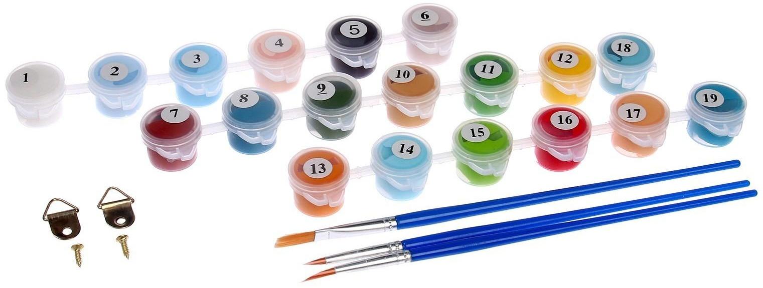 Картина по номерам на холсте с подрамником «Пейзаж», 30х40 см