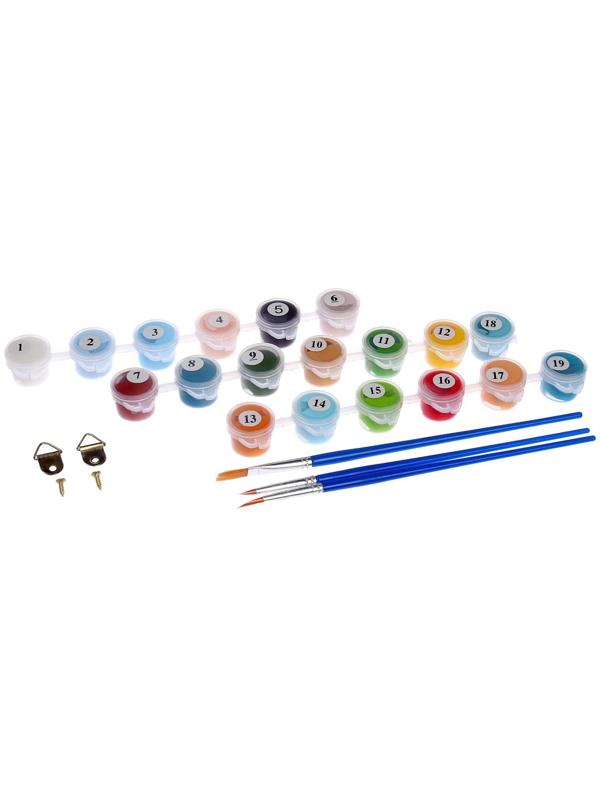 Картина по номерам на холсте с подрамником «Пейзаж», 30х40 см