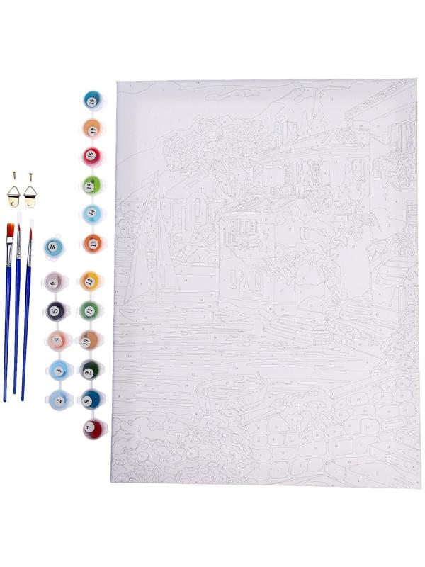 Картина по номерам на холсте с подрамником «Пейзаж», 30х40 см