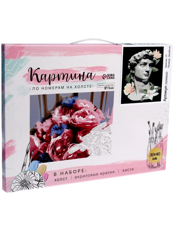 Картина по номерам на холсте с подрамником «Давид», 30х40 см