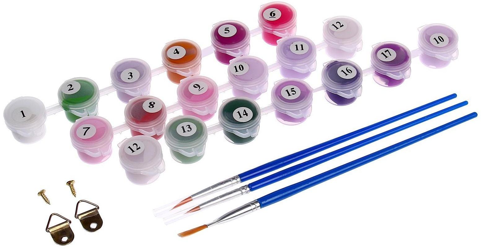 Картина по номерам на холсте с подрамником «Натюрморт с цветами», 30х40 см