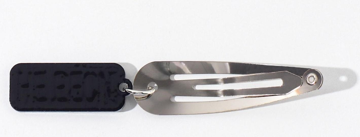 Заколка для волос «Не беси», 5 х 1,2 х 0,5 см