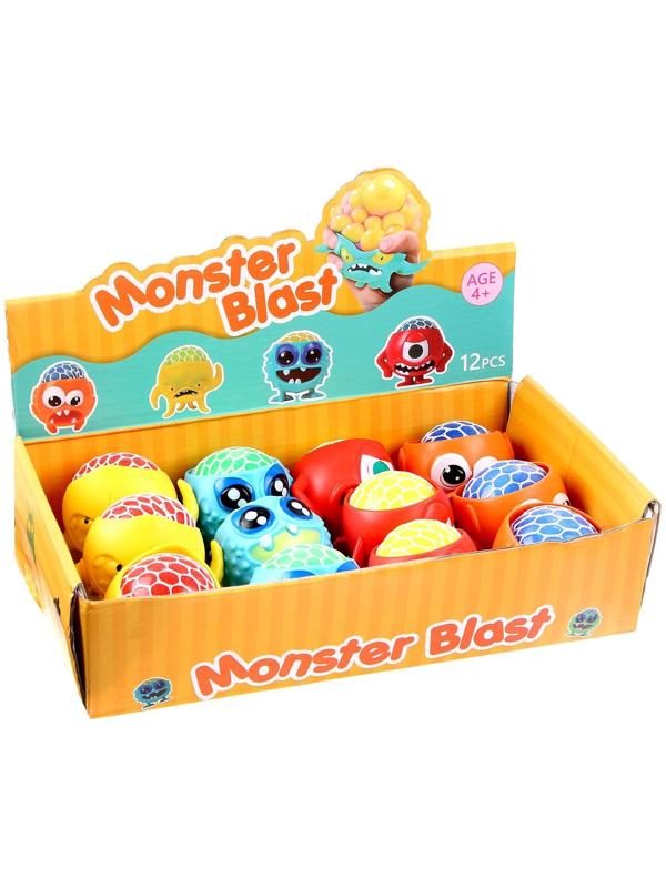 Мялка «Монстр» с гидрогелем, виды МИКС