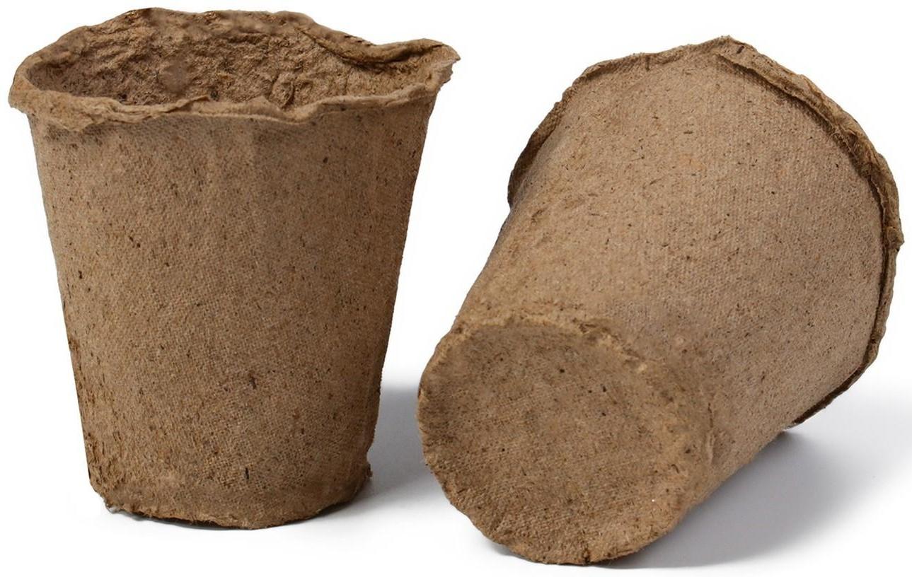 Набор для рассады: торфяной горшок 6 × 6 см, кассета на 6 ячеек