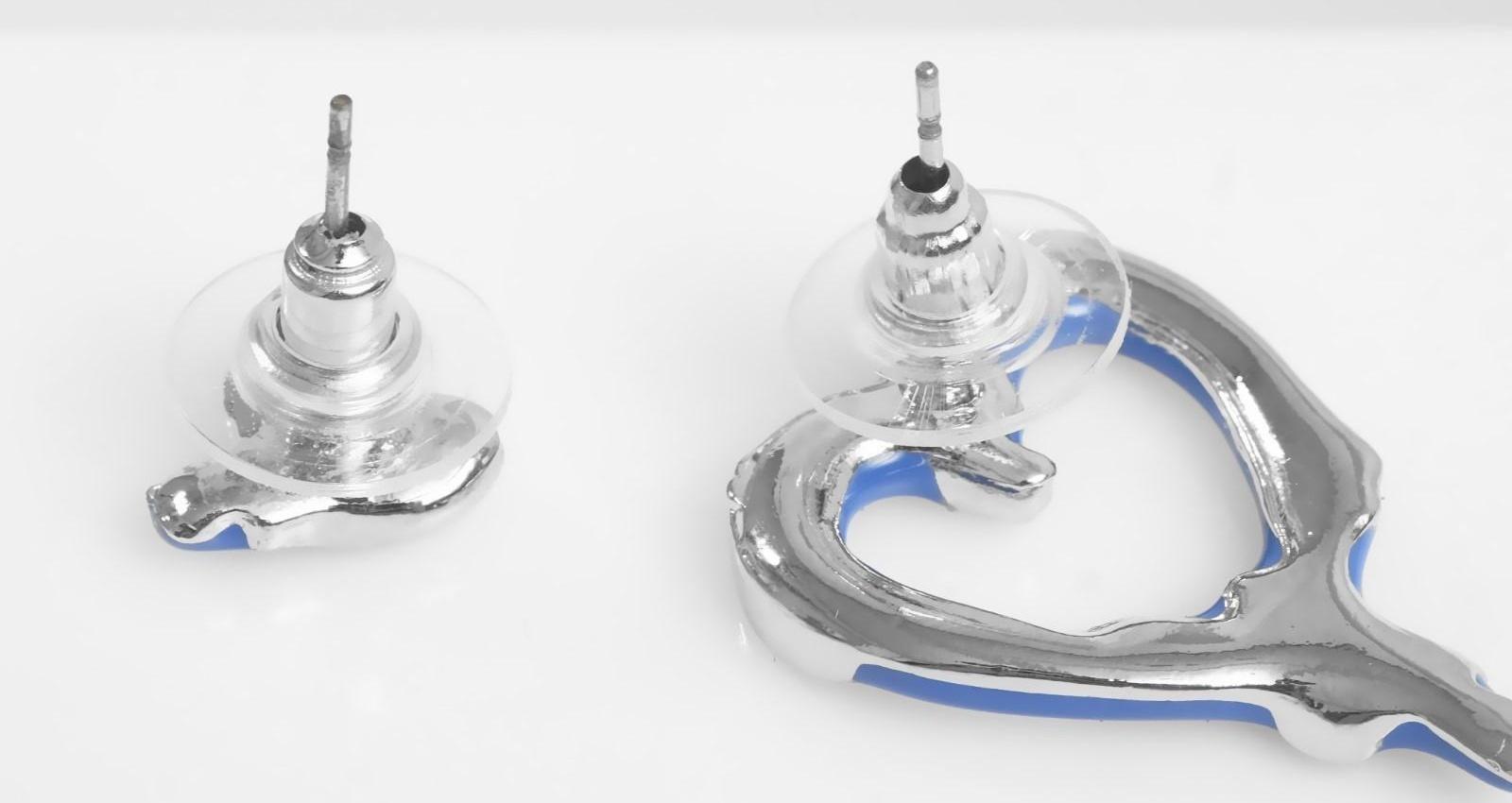 Серьги эмаль 