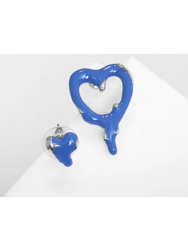 Серьги эмаль 