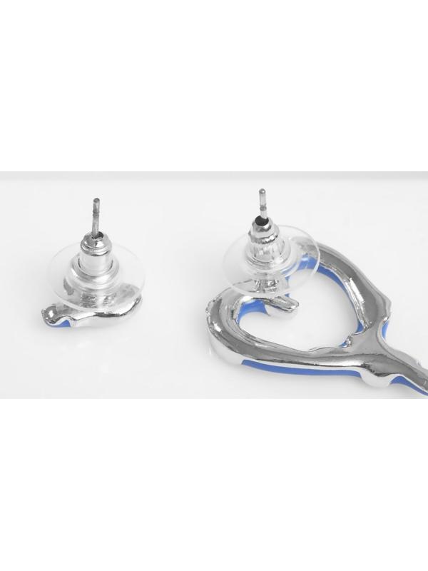 Серьги эмаль 