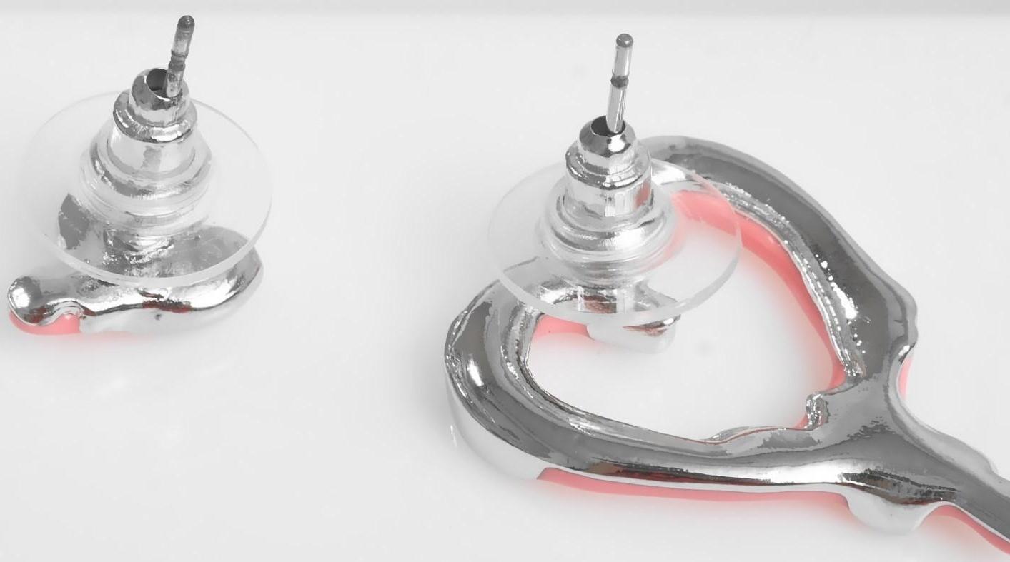 Серьги эмаль 