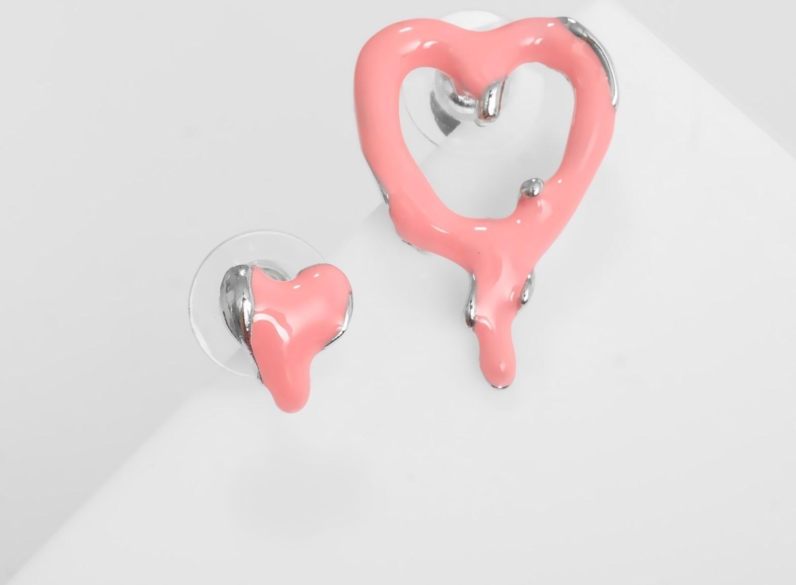 Серьги эмаль 