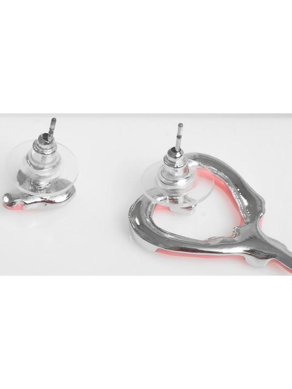 Серьги эмаль 