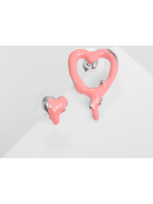 Серьги эмаль 