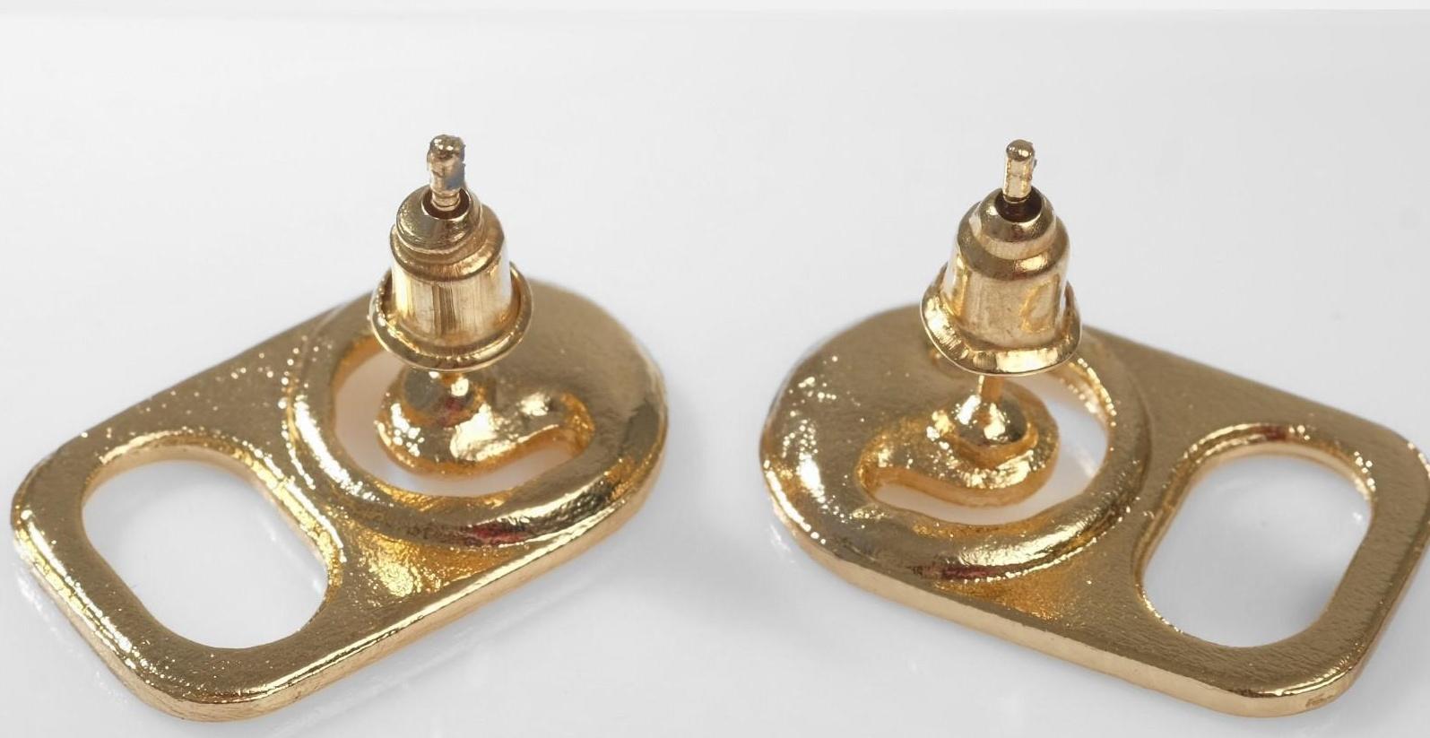 Серьги металл 