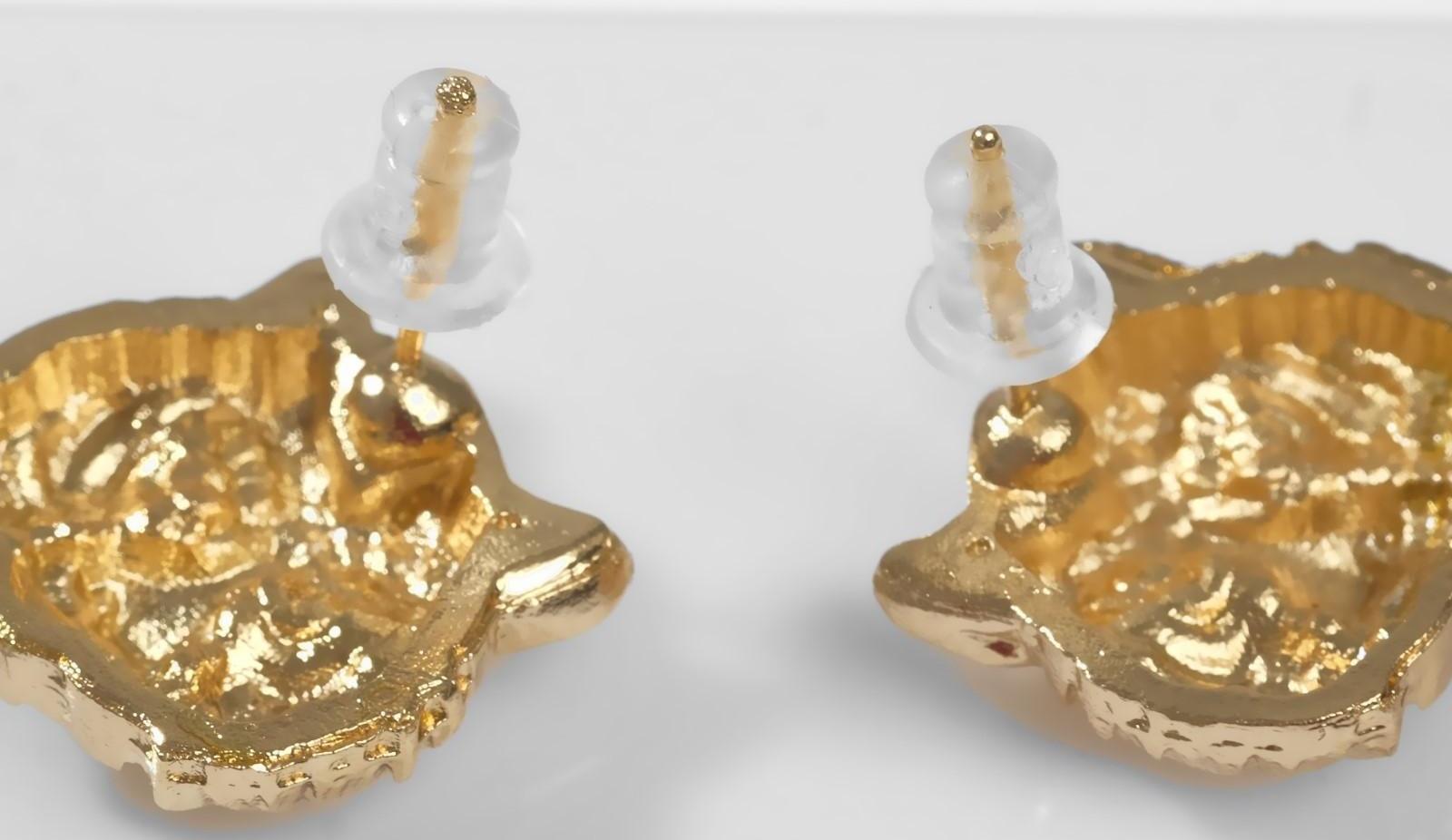 Серьги металл 