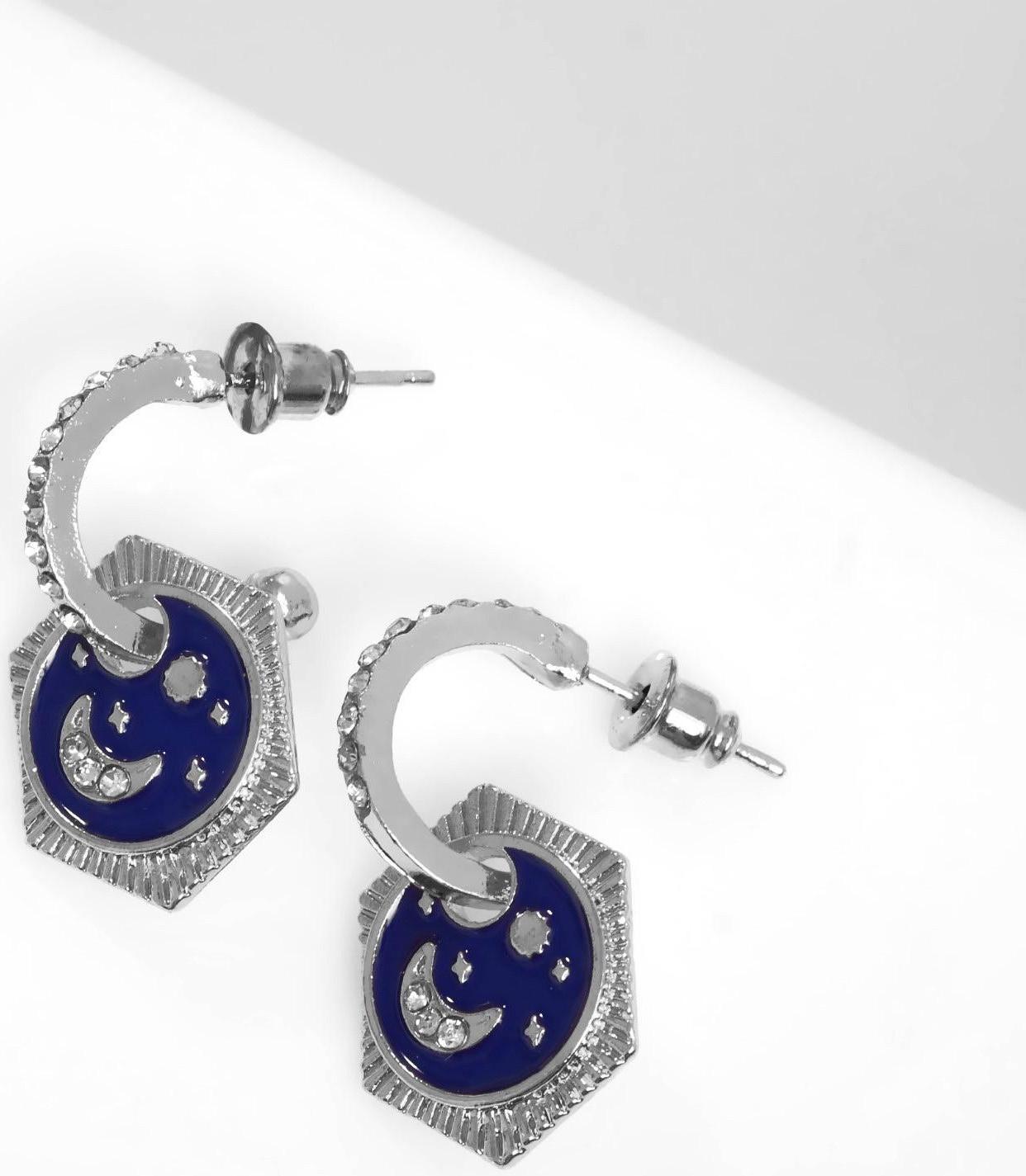 Серьги эмаль 