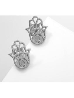 Серьги металл 