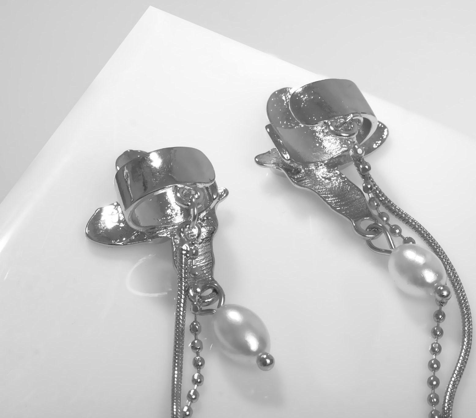 Серьги висячие 