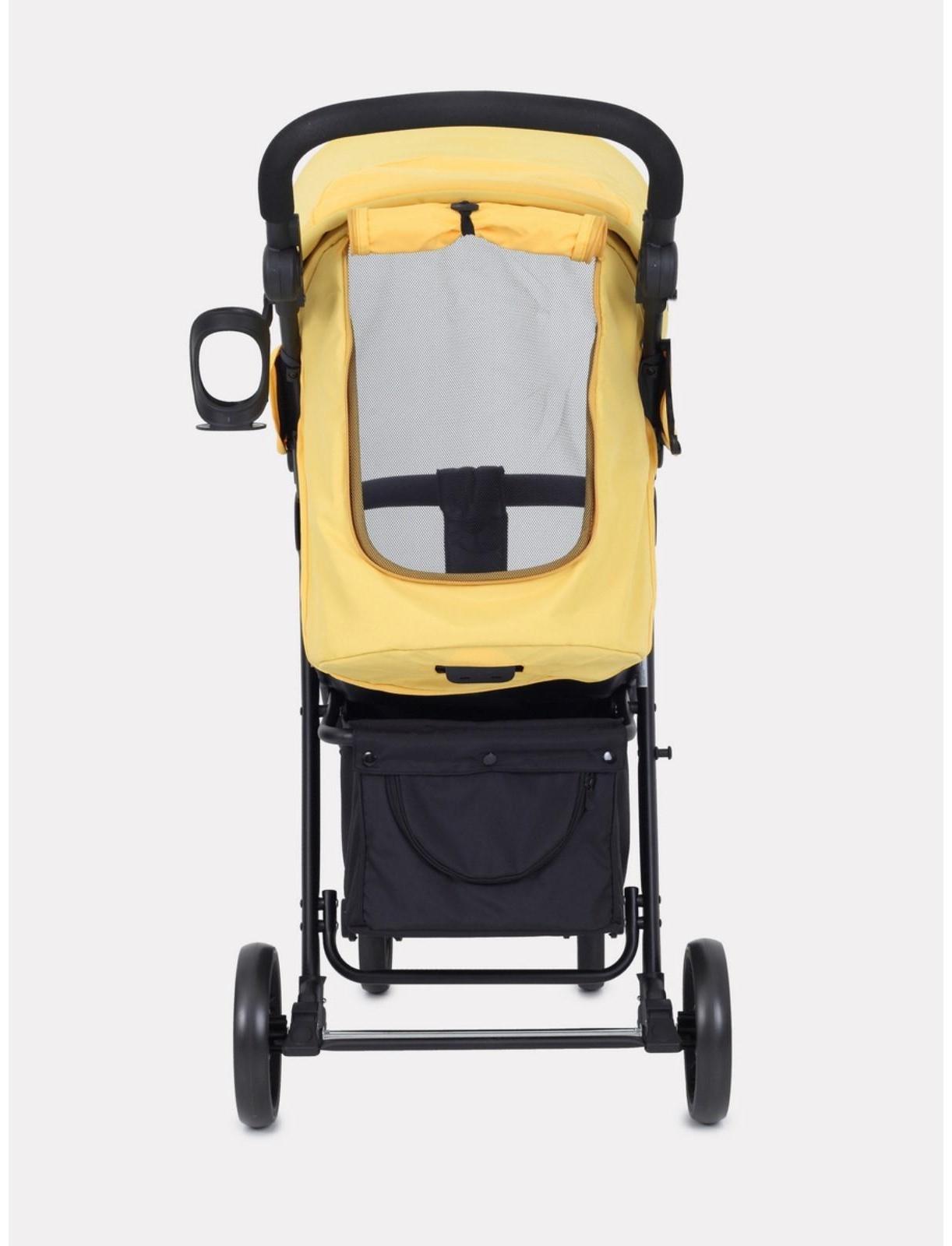 Коляска прогулочная Rant Basic Kira, цвет yellow