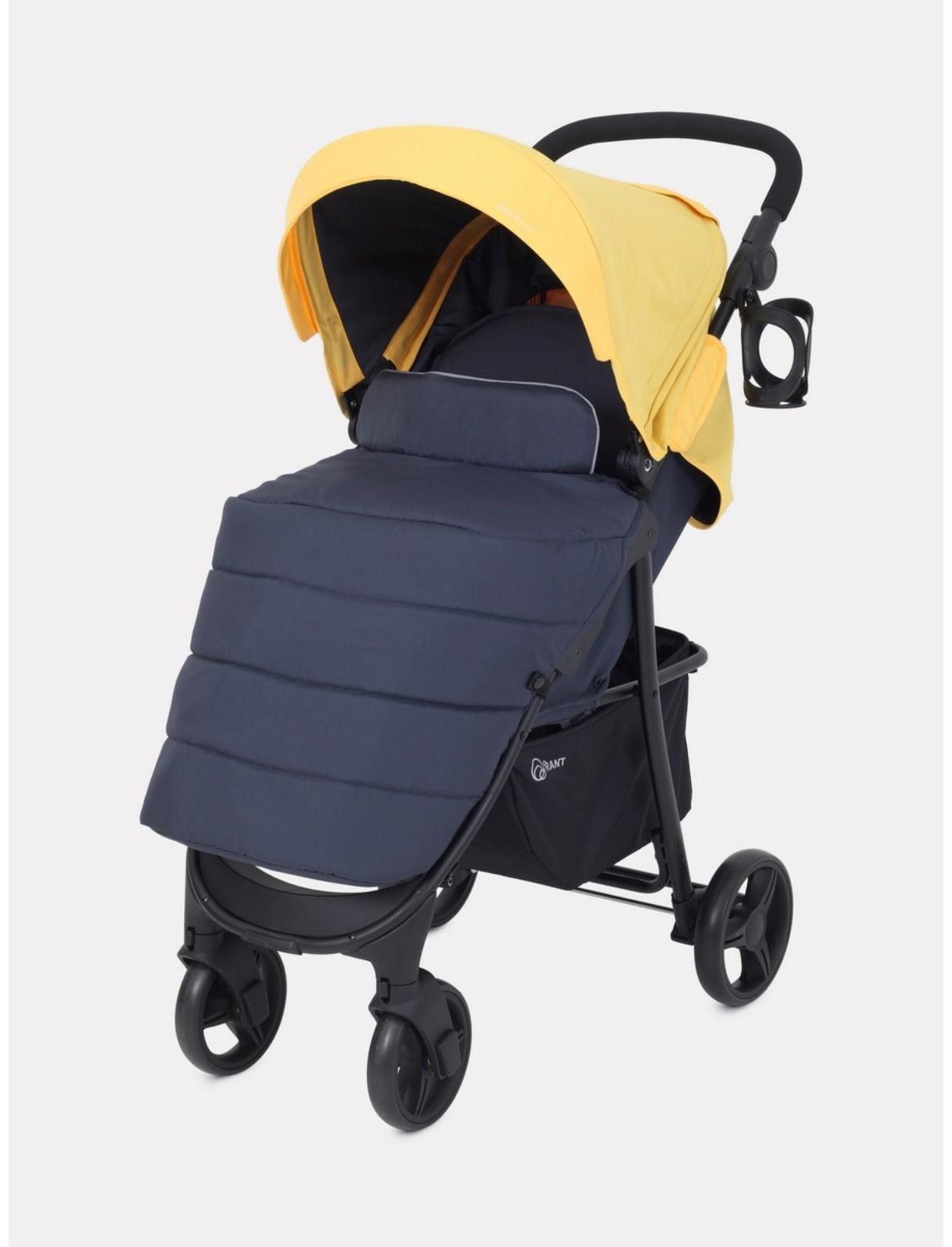 Коляска прогулочная Rant Basic Kira, цвет yellow