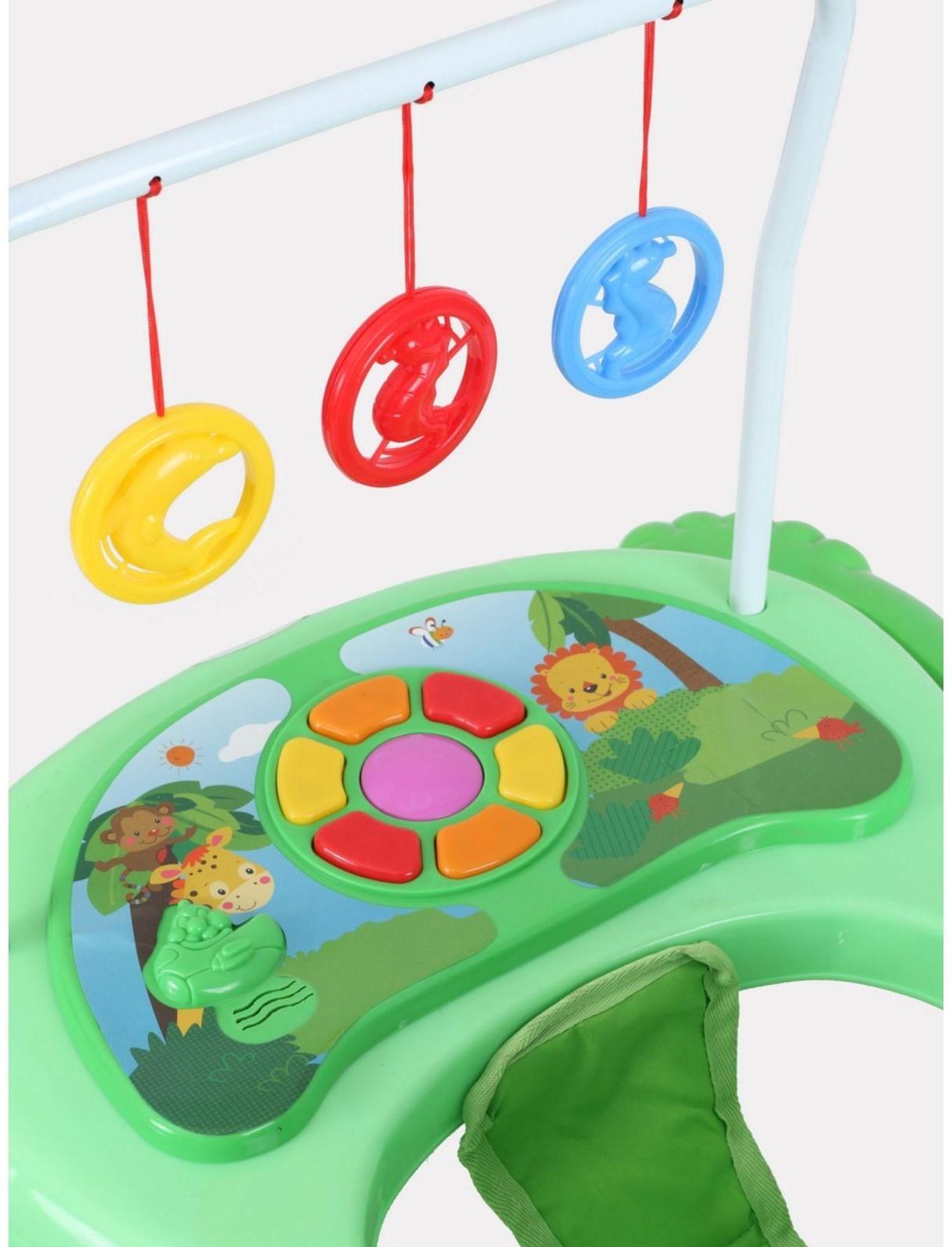 Ходунки детские RW111 Green, цвет зеленый