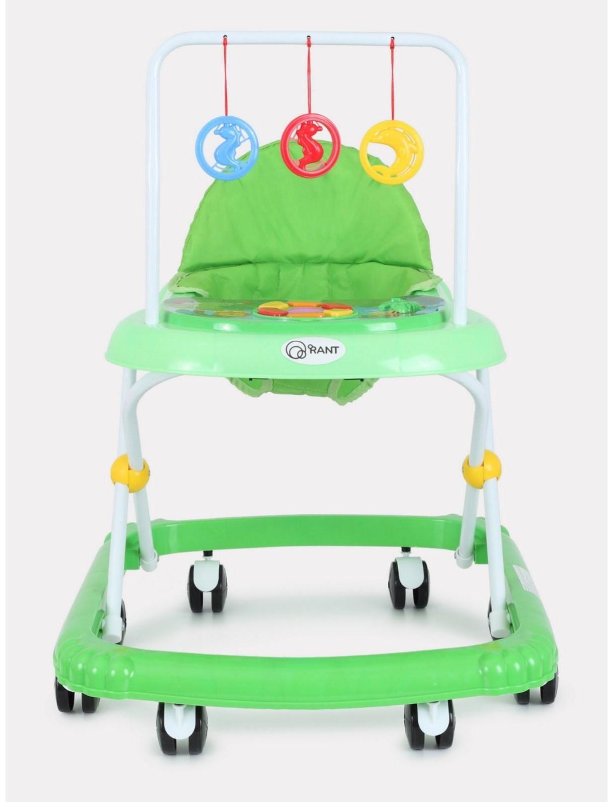 Ходунки детские RW111 Green, цвет зеленый