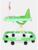 Ходунки детские RW111 Green, цвет зеленый