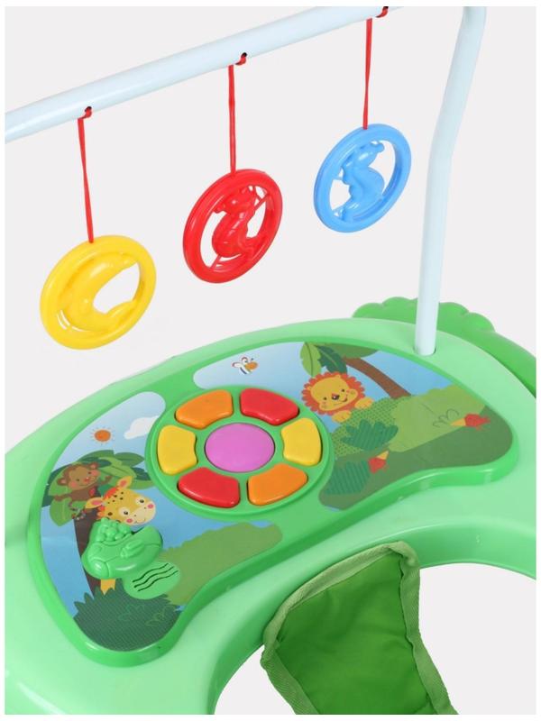 Ходунки детские RW111 Green, цвет зеленый