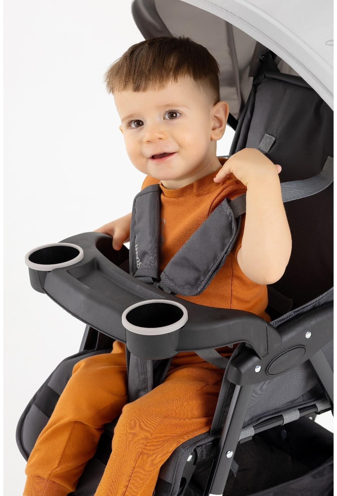 Коляска детская RANT basic UNO, цвет Soft Grey