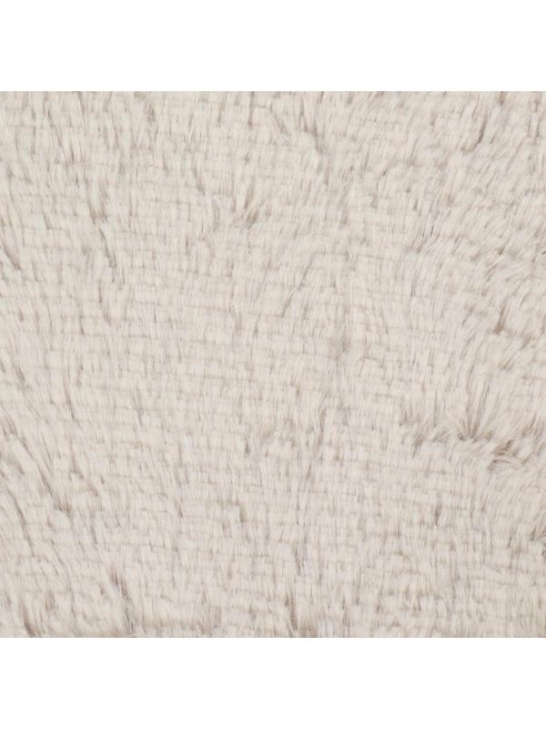 Лежак с подушкой  мех, сатин, периотек, , 45 х 45 х 15 см,бежевый