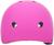 Шлем защитный детский, без регулировки, обхват 55 см, цвет розовый