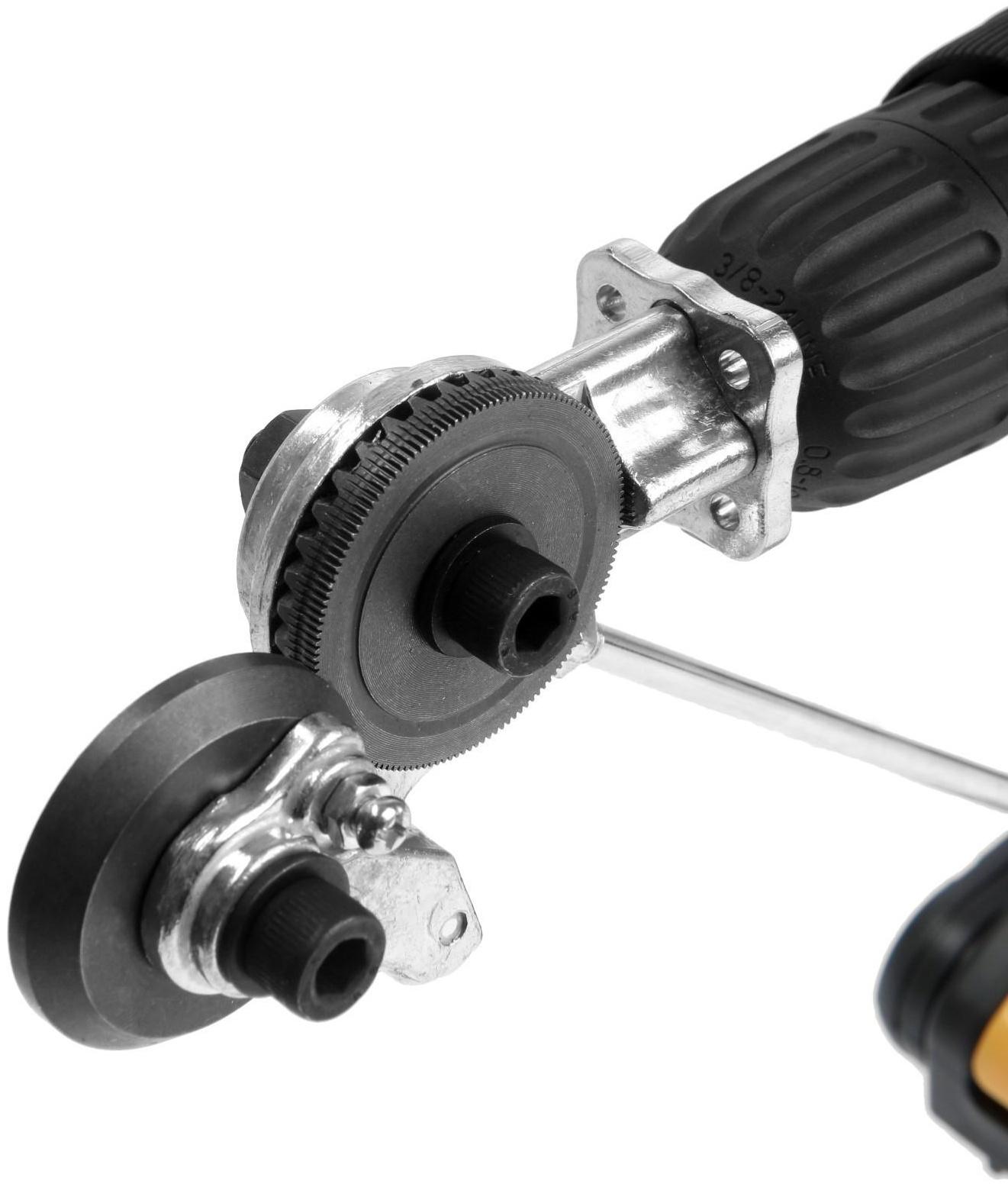 Насадка для шуруповерта ТУНДРА, для резки металла, трехгранный хвостовик