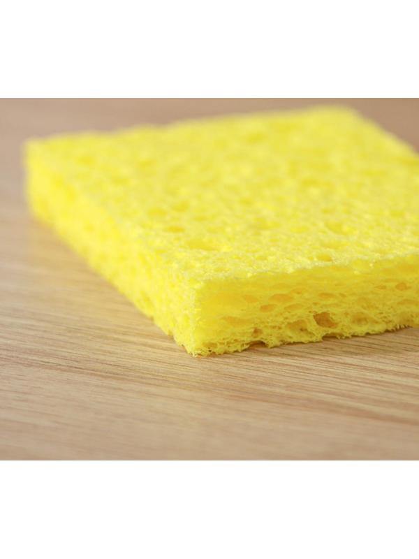 Губка для посуды целлюлозная, для арт 9335262, 10×1,5×7 см