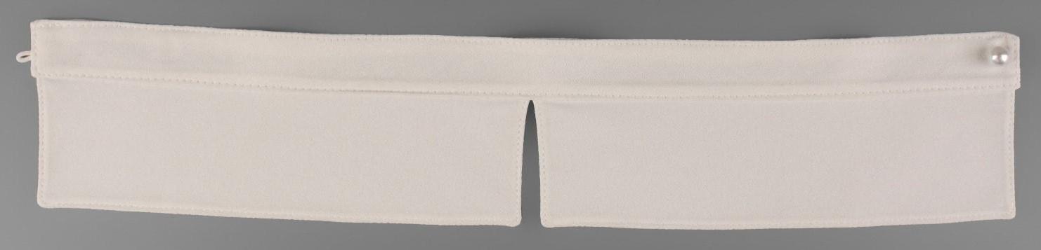 Воротник съёмный, 43 × 5 см, цвет айвори