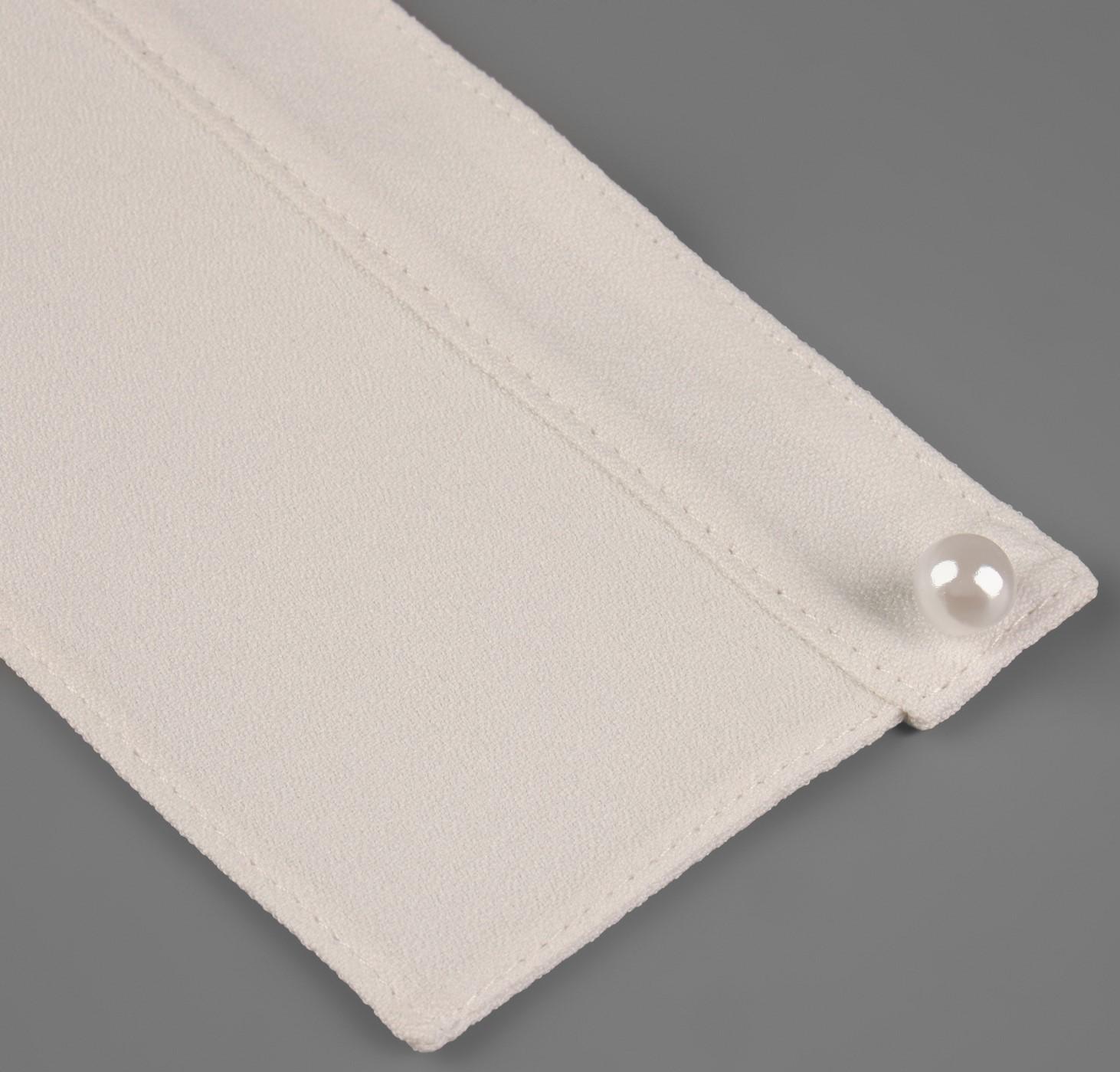 Воротник съёмный, 43 × 5 см, цвет айвори