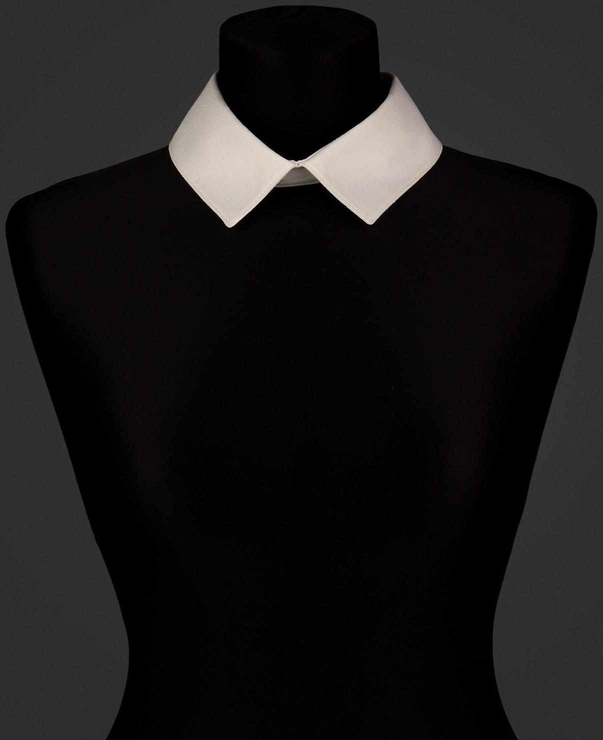 Воротник съёмный, 43 × 5 см, цвет айвори