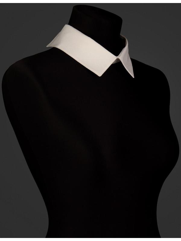 Воротник съёмный, 43 × 5 см, цвет айвори