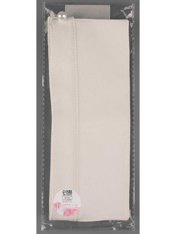 Воротник съёмный, 43 × 5 см, цвет айвори