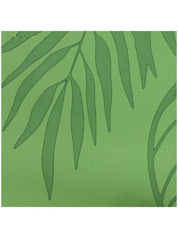 Коврик для йоги Tropics, 183 х 61 х 0.6 см, цвет зелёный