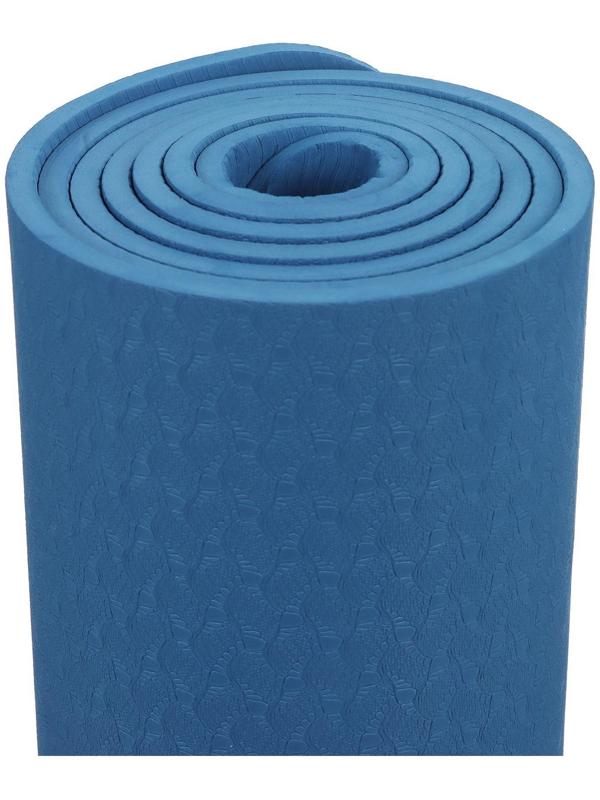 Коврик для йоги Moon, 183 х 61 х 0.6 см, цвет синий