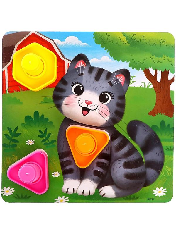 Конструктор «Болты и гайки», 10 карточек, зверята