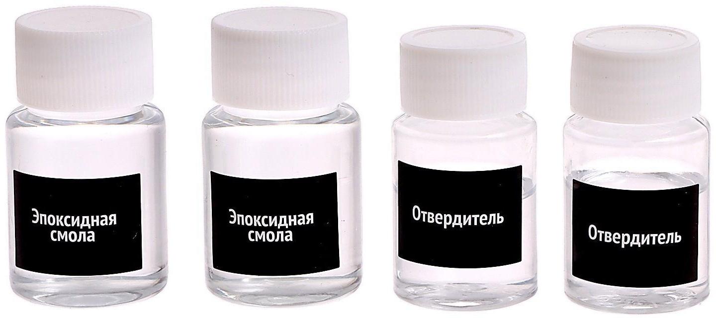 Набор для опытов «Эпоксидная смола», 2 в 1, кашпо и шкатулка