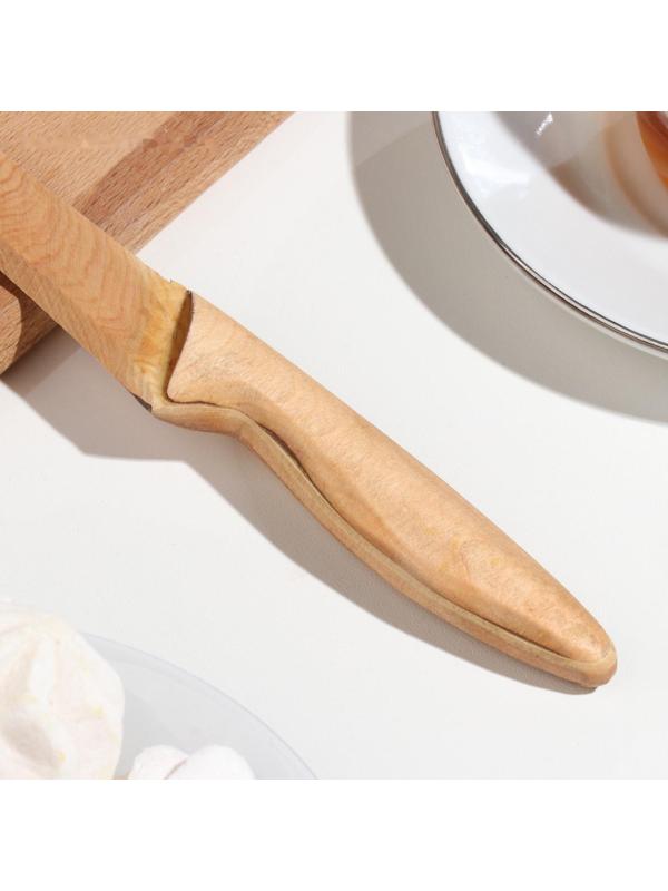 Нож для масла, 20х2,5 см, можжевельник