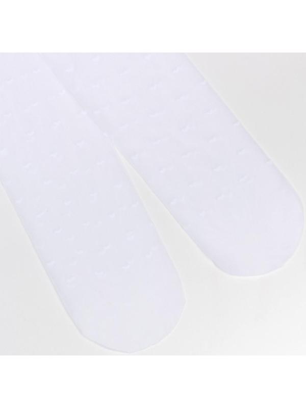 Колготки детские 40 ден, цвет белый, рост 104-110