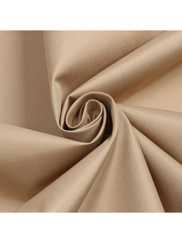 Портьера для террасы Этель 145х200см на липучках, цвет бежевый, оксфорд с ВМГО, 100 %п/э