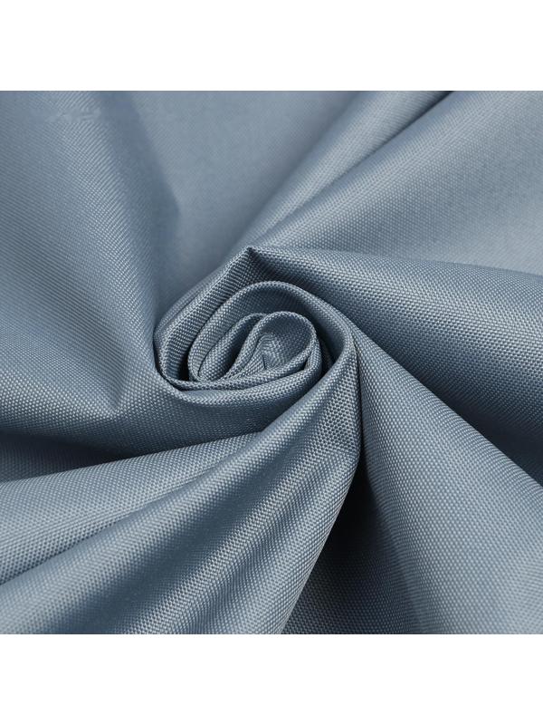 Портьера для террасы Этель 145х200см на липучках, цвет серо-голубой, оксфорд с ВМГО, 100% п/э