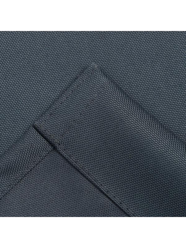 Портьера для террасы Этель 145х200см на липучках, цвет графит, оксфорд с ВМГО, 100% п/э