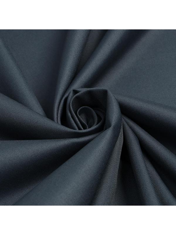 Портьера для террасы Этель 145х200см на липучках, цвет графит, оксфорд с ВМГО, 100% п/э