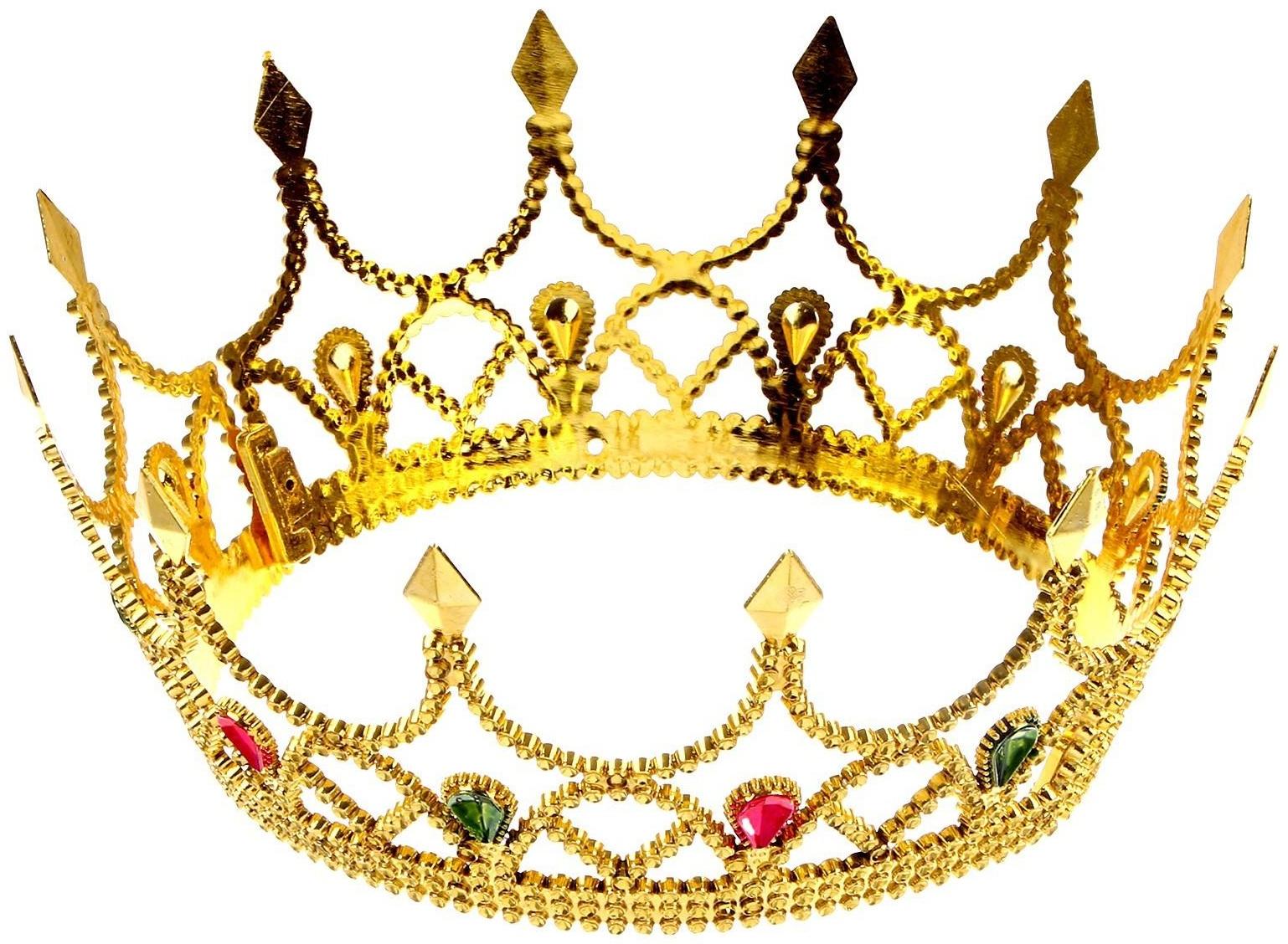 Карнавальный набор принцессы плащ гипюр коралловый,корона,длина 85см