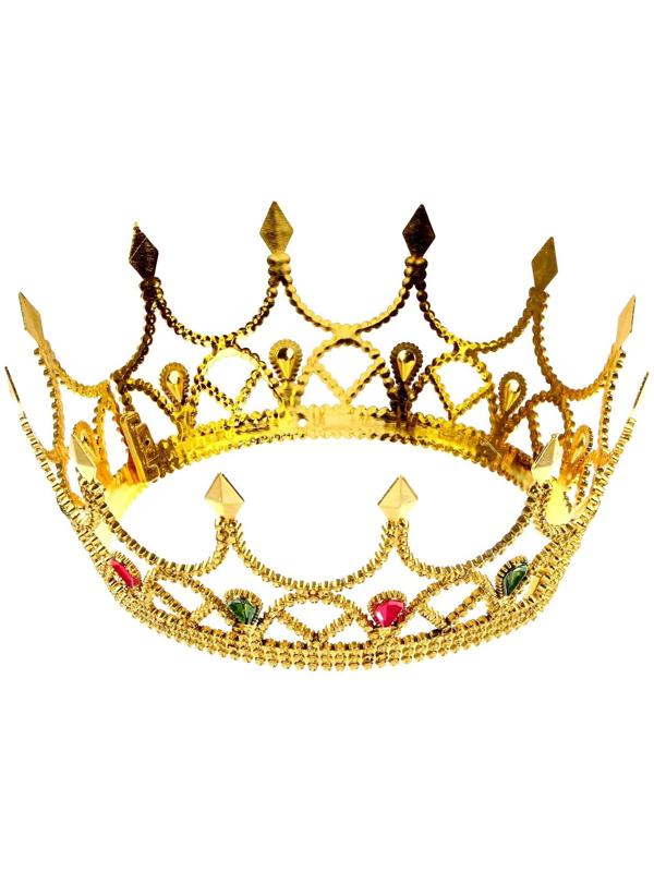 Карнавальный набор принцессы плащ гипюр коралловый,корона,длина 100см